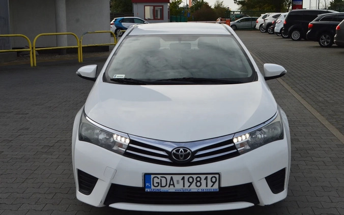 Toyota Corolla cena 23900 przebieg: 323784, rok produkcji 2015 z Gniew małe 191